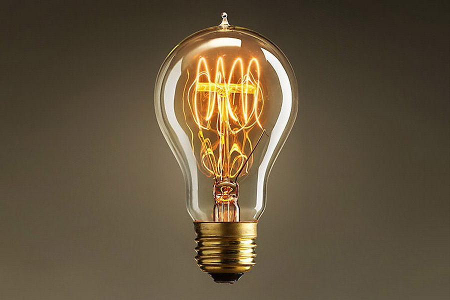 Vintage Light Bulb
