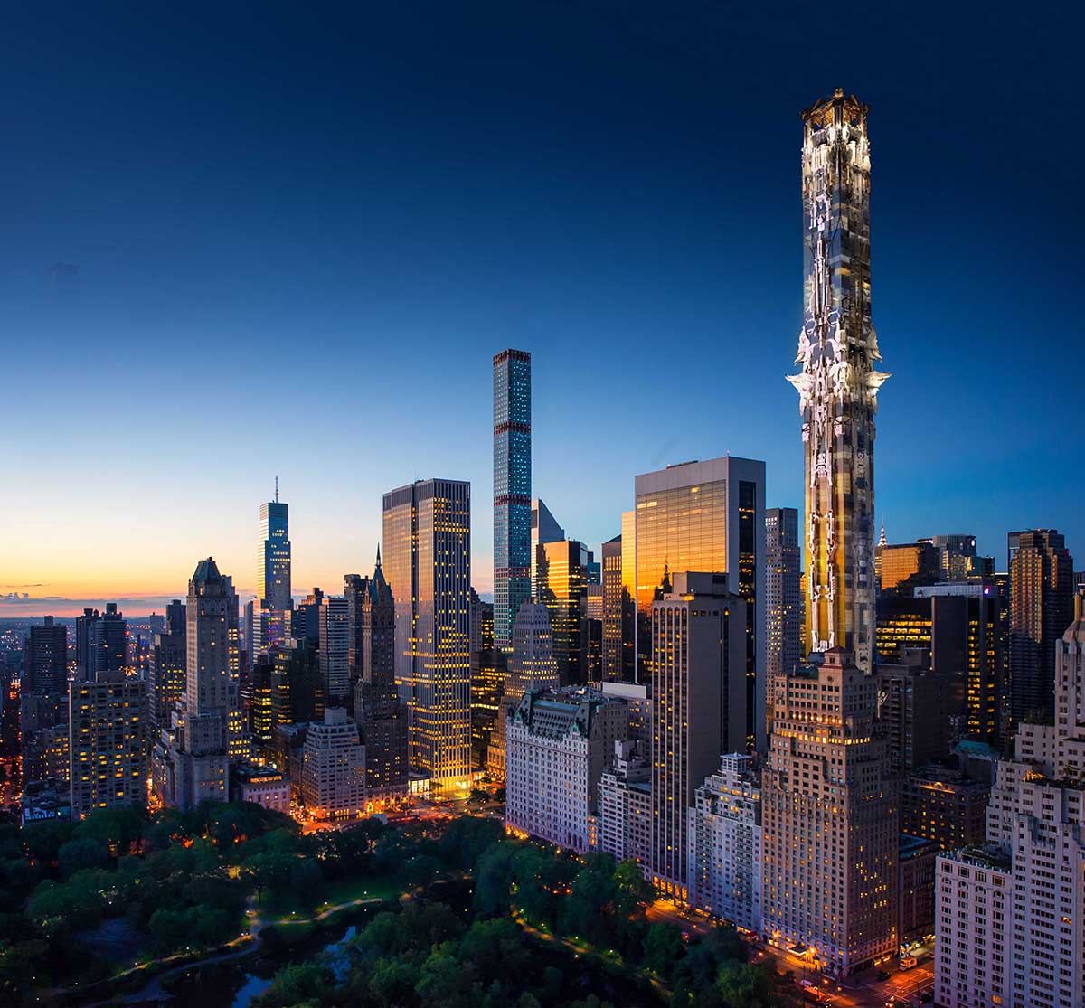Skyscraper for NYC’s Billionaire Row by Mark Foster Gage